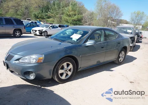 2006 Pontiac Grand Prix из США, поврежденный, VIN 2G2WP552061225680